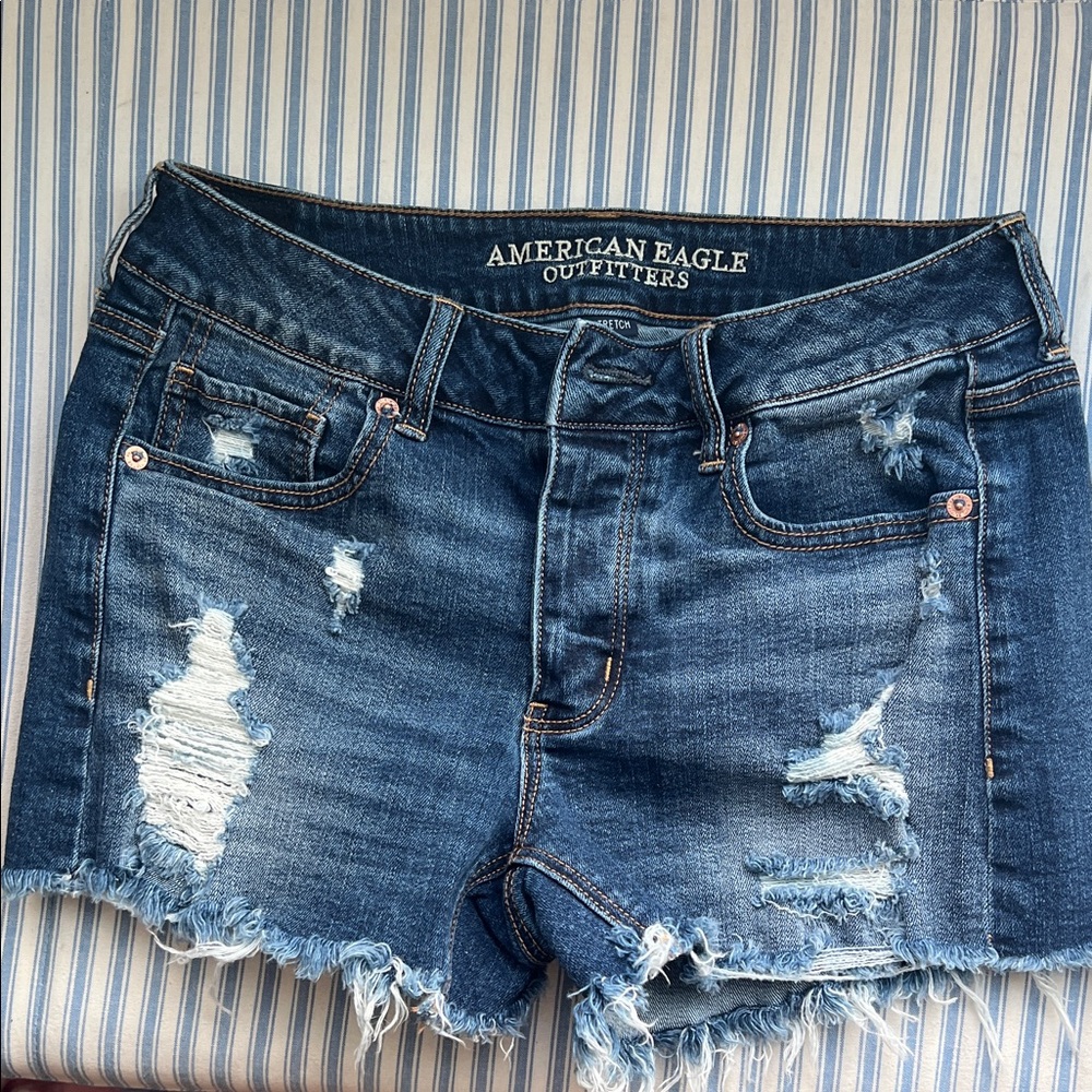 3/$20 NWOT American Eagle Outfitters Dark Blue Denim Shorts